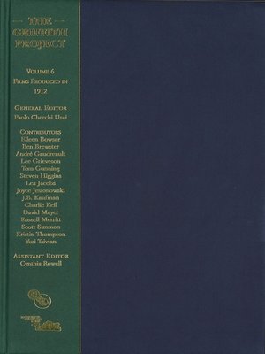 cover image of The Griffith Project, Volume 6